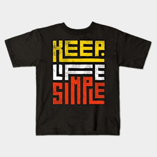 Black Modern Typography Motivational Quotes T-shirt Kids T-Shirt